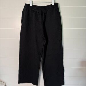 SKIMS Boyfriend Black/Onyx Sweatpants Size Large
